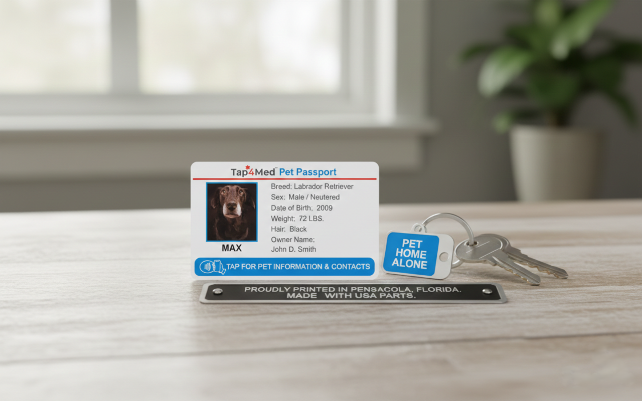 tap4med pet passport: one tap medical & contact card for pets tap4med pet passport: one tap medical & contact card for pets